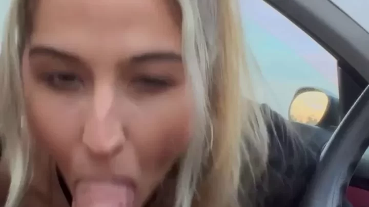 Miss Rager Stops Smoking To Suck a Dick
