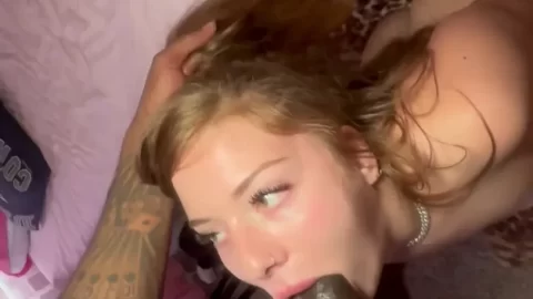 Gingerbunny – Gingerbunny Gets Mouthfucked By a Bbc
