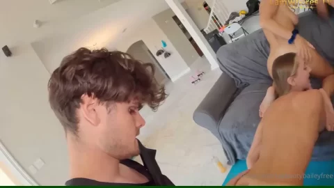 BaileyCocoKaiPeachy Cock Swapping Party