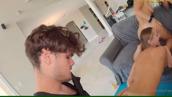 BaileyCocoKaiPeachy Cock Swapping Party