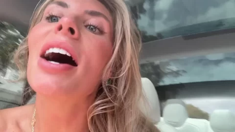 BRITISH SLUT BONNIE BLUE Gets CAUGHT CUMMING IN PUBLIC CAR SEX Bonnie