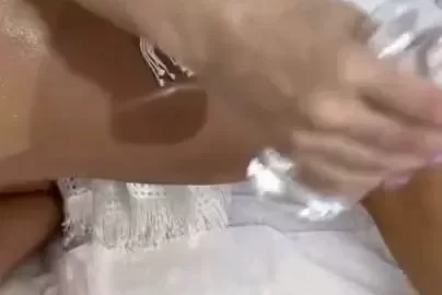 Riley Reid Anal Creampie In Her White Gown