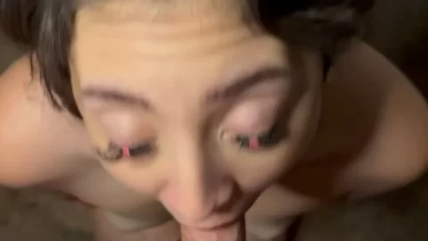 white girl oral sex with muscular guy