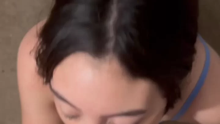 Asian White Black Threesome Oral Sex