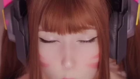 0 d Va Bunny Alina Kim Rides Sex Machine