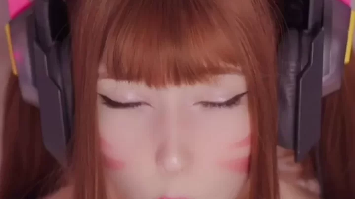 0 d Va Bunny Alina Kim Rides Sex Machine