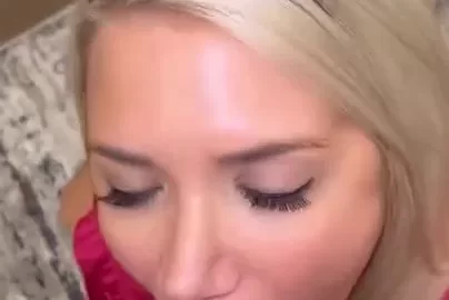 Summer Brookes Thicc Blonde Babe Caught Watching Porn On The Couch