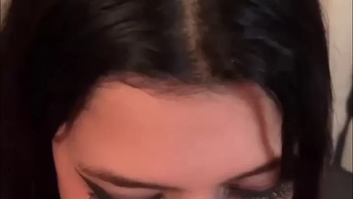 Goth Girl Blackyblack Blows a Cock My Site
