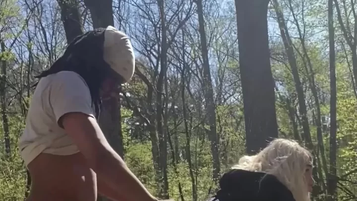 theclassyone – Blonde Babe Gets Pounded in Public Park