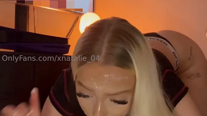 Blonde Girl Plays with Sex Toy