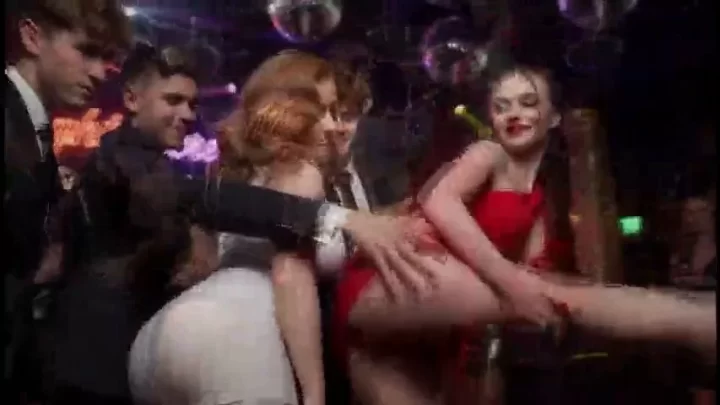 AI My Site – Three Girlfriends Without Panties Having Fun At a Party