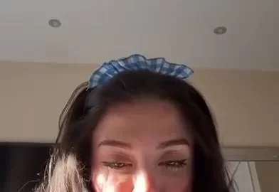 Emily Black Maid Riding Dildo POV