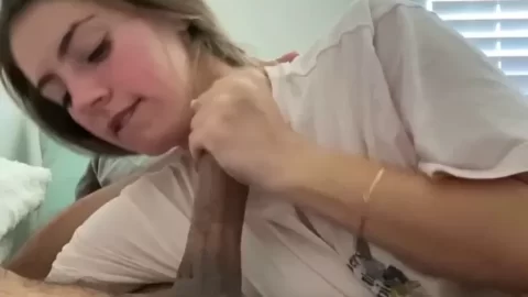 Glitteratiii Blows And Strokes a Cock Until It Cums