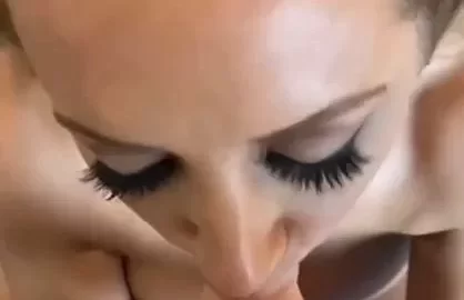 Jayden Michele Gives Head In The Living Room