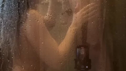 Jessie Sims Shower Blowjob