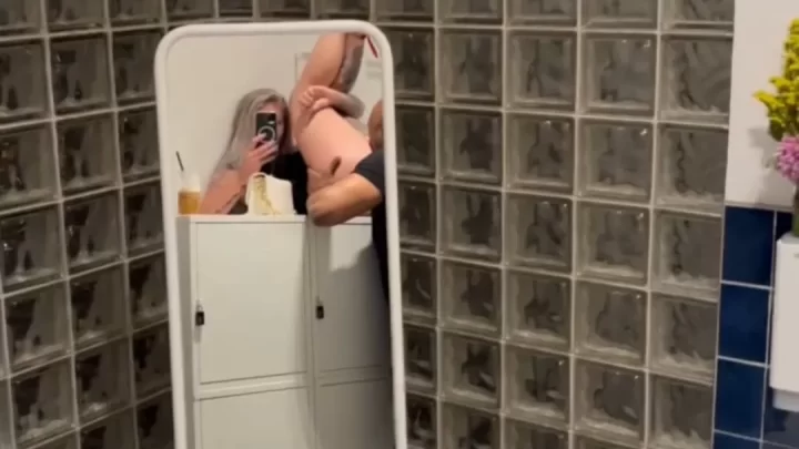 Shotbyredacted: Holly Public Bathroom Fun