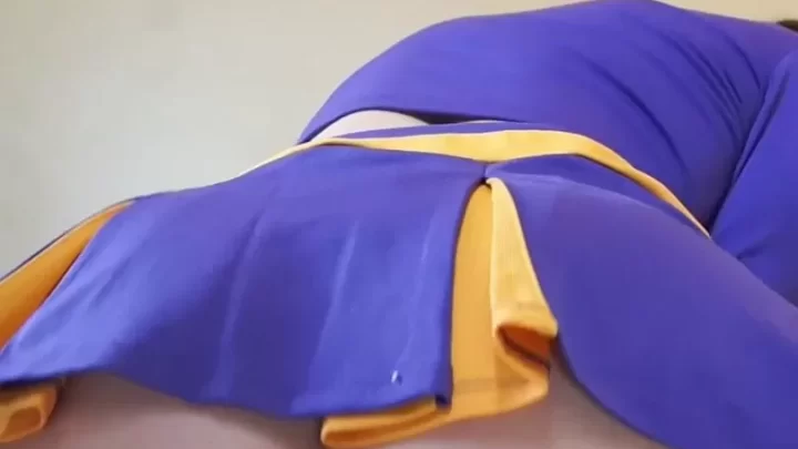 Frankie Roselli Fucks a Dildo – Cheerleader
