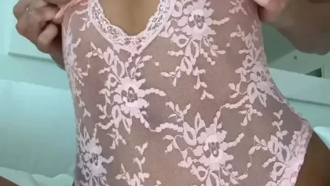 Hayley Maxfield – Blonde MILF in Pink Lace